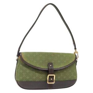 Authentic LOUIS VUITTON Monogram Mini Marjoly Shoulder Bag TST Khaki M92693